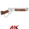 WINCHESTER 1873 6MM GAS SILVER REAL WOOD A&K (T70265) - foto 1