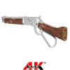 WINCHESTER 1873 6MM GAS SILVER REAL WOOD A&K (T70265) - foto 3