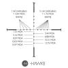 OPTICS VANTAGE 'SF 6-24X44 HALBMIL DOT HAWKE (14162) - Foto 2