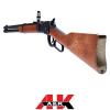 WINCHESTER 1892 6MM GAS NERO REAL WOOD A&K (AIK-02-002072) - foto 2