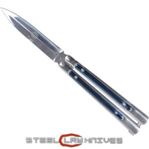 BLUE BUTTERFLY KNIFE SCK (CW-080-1)
