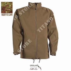 CHAQUETA IMPERMEABLE VEGETAL OPENLAND (OPT-3585 04)