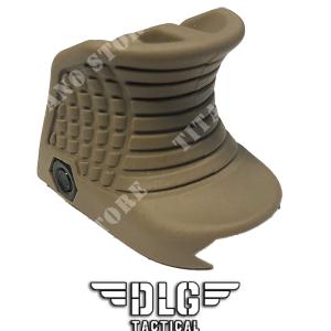 FINGER STOP WITH PICATINNY TAN DLG QD ATTACHMENT (DLG-151-FDE)
