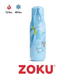 BOUTEILLE THERMIQUE 500ml. SKYLILY FLORAL ZOKU (ZK142-304)