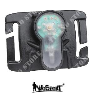 MOLLE ATTACK SIGNAL LIGHT WITH BLACK WOSPORT SUPPORT (WO-LT06B)