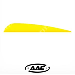 PLASTIC FINS YELLOW TRADITIONAL EP-40 AAE (T71401)