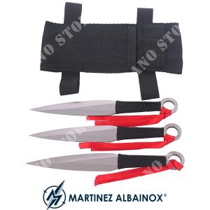 SET 3 THROWING KNIVES TYPE KUNAI MARTINEZ ALBAINOX (ALB-31801)