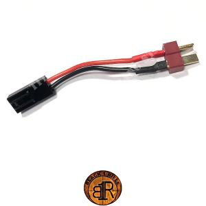 DEANS CONNECTOR MALE TO MINI TAMIYA FEMALE BR1 (T56114)
