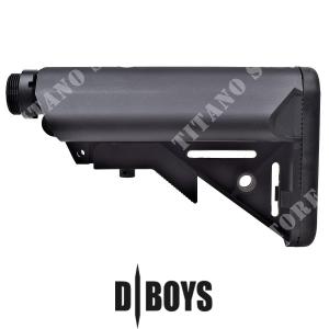RETRACTABLE CRANE STOCK WITH TUBE FOR M4 BLACK DBOYS (DB020)