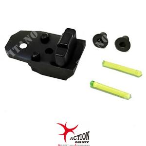 REAR SIGHT IN FIBER FOR AAP01 ACTION ARMY (U01-D)