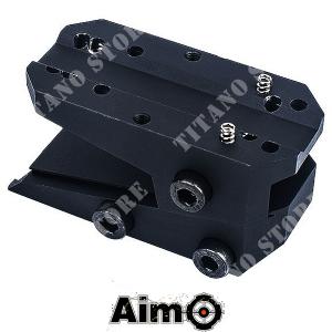 ELE BEFESTIGUNG FÜR PUNKT T1 / T2 / MRO / RMR WEAVER BLACK AIMO (AO1732-B)