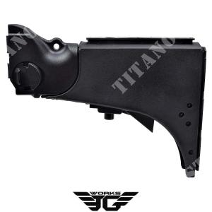FOLDABLE AND EXTENDABLE STOCK FOR SERIES G608 BLACK JG (G-X041A)