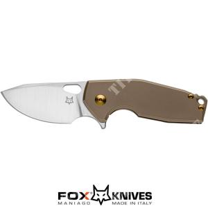 SURU KNIFE TITANIUM BRONZE FX-526 FOX (FX-526LE BR)