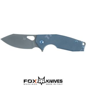 YARU TITANIUM BLUE KNIFE FX-527 FOX (FX-527 TI)