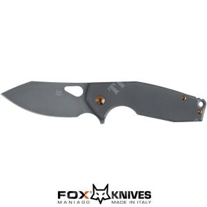 YARU TITANIUM STONE WASHED KNIFE FX-527 FOX (FX-527 TIPVD)