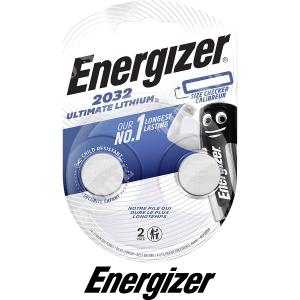 COPPIA BATTERIE CR2032 ULTIMATE LITHIUM ENERGIZER (CR2032-ULT)