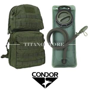 BACKPACK WITH GREEN CAMELBACK CONDOR (HCB2-001) (0520)
