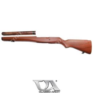 ABS STOCK FOR M14 WOOD CLASSIC ARMY (A271)