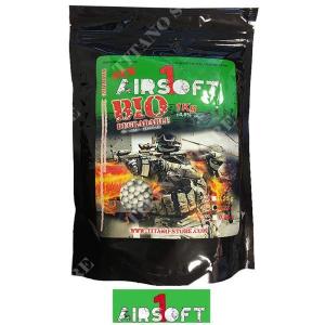 PERFECT WHITE BIODEGRADABLE BB'S 0,23 GR AIRSOFT ONE (AO1-23 BIO)