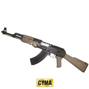 AK47 ELETTRICO TAN IN  ABS CYMA (CM022T)