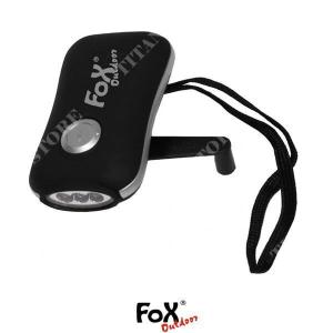 TORCHE DINAMO 3 LED RECHARGEABLE FOX OUTDOOR (26460)