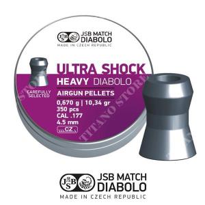 PLUMBERS 4,50 0,670 g ULTRA SHOCK HEAVY JSB (JB-ULSHH450)