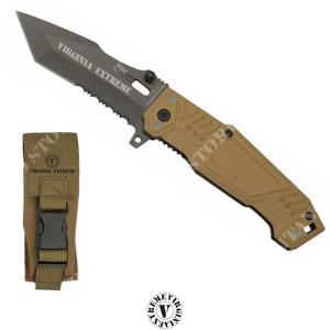 AGORDAT TAN VIRGINIA EXTREME MODEL KNIFE (VX012M)