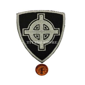 PATCH SHIELD WITH CELTIC CROSS BR1 (T51111)