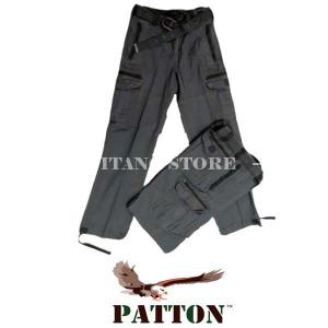 PATTON GREEN BELTED TROUSERS (227)