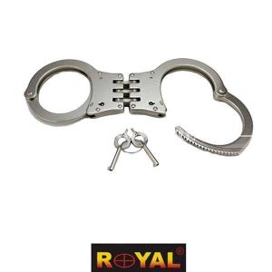 STEEL HANDCUFFS KEYS AND SAFETY WORKING ROYAL (HC05)