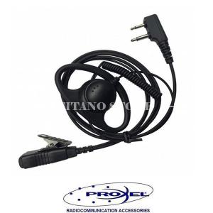 HEADSET MICROPHONE MIDLAND PROXEL CONNECTION (PJD-D07C-G7) (1530129)