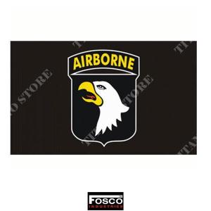 AIRBORNE FLAG BLACK FOSCO INDUSTRIES (447200-142)