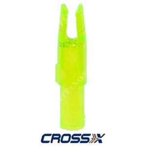 NOCK FLUO GREEN INTERNER DURCHMESSER 6,2 mm CROSS-X (53A872)