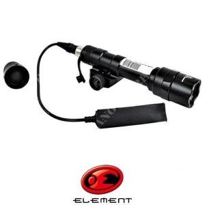 M600U LED TORCH WITH REMOTE AND ATTACHMENT FOR BLACK ELEMENT SLIDES (EL-EX356B)