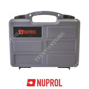 SMALL RIGID PVC TACTICAL CASE FOR PISTOLS GRAY WAVE VERSION NUPROL (NHC-02-GRY)