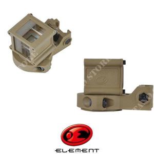 ACCUTACT ANGLE SIGHT DARK EARTH IN NYLON FASER ELEMENT