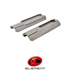 2 GRIPS TAN RIS COVER IN SOFT ABS ELEMENT (EL-EX300T)