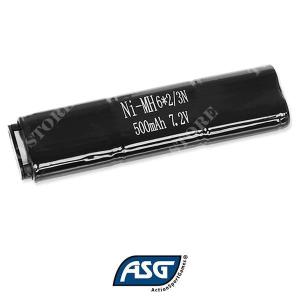 BATTERY FOR ELECTRIC PISTOLS NI-MH 7.2Vx500 ASG (17016)