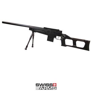 SNIPER SAS-08 BLACK WITH BOLT ACTION SWISS ARMS (280738)