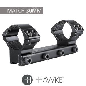 ATTACCO MATCH 1PZ 30mm ALTO 11mm HAWKE (HM6148)