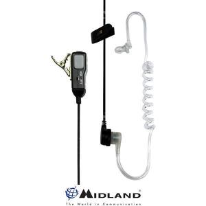 MIKROFON / EARPHONE TUBULAR MA31 2PIN STRAIGHT MIDLAND (C732)