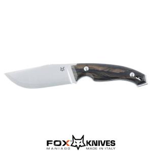 OCTOPUS VULGARIS ZIRICONTE WOOD RUMICI DESIGN FOX KNIFE (FX-510 W)