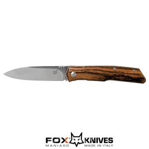TERZUOLA KNIFE DESIGN BOCOTE WOOD - FOX (FX-525 B)