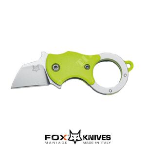 MINI-TA KARAMBIT KNIFE STAINLESS STEEL BLADE MAN. GREEN - FOX (FX-536 G)