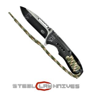 FOLDING KNIFE WITH PARACORD - SCK (CW-K21A)