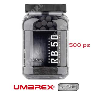 AMMUNITION T4E .50 RB PRAC BLACK 1.23G 500pcs UMAREX (2.4704)