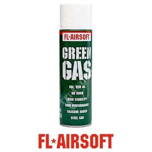 GREEN GAS 600ml VOL.650ml FL-AIRSOFT (FL600)