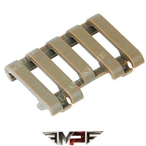 5 SLOT SLIDE COVER WITH TAN MP THREADS (MP2007-T)