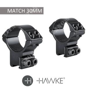 ATTACCO MATCH 2Pz 30mm ALTO 11mm HAWKE (22108)