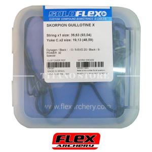 STRINGFLEX CABLE SET + ROPE SKORPION GUILLOTINE X FLEX (53P087)
